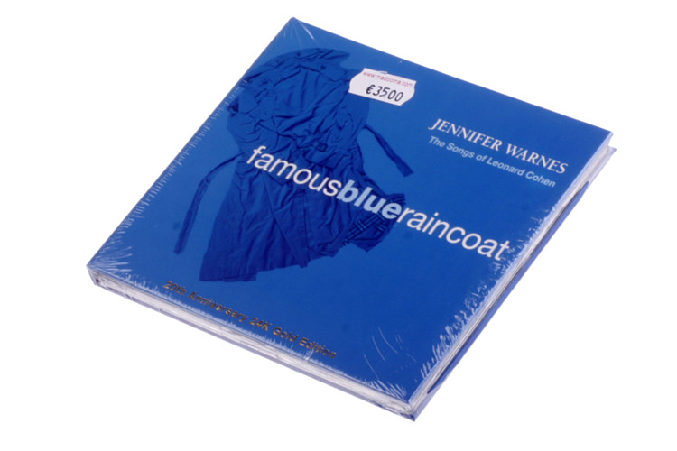 Jennifer Warnes, "Famous Blue Raincoat" Gold CD. Impex Records 91319892361